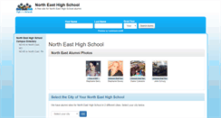 Desktop Screenshot of northeasthighschoolalumni.com